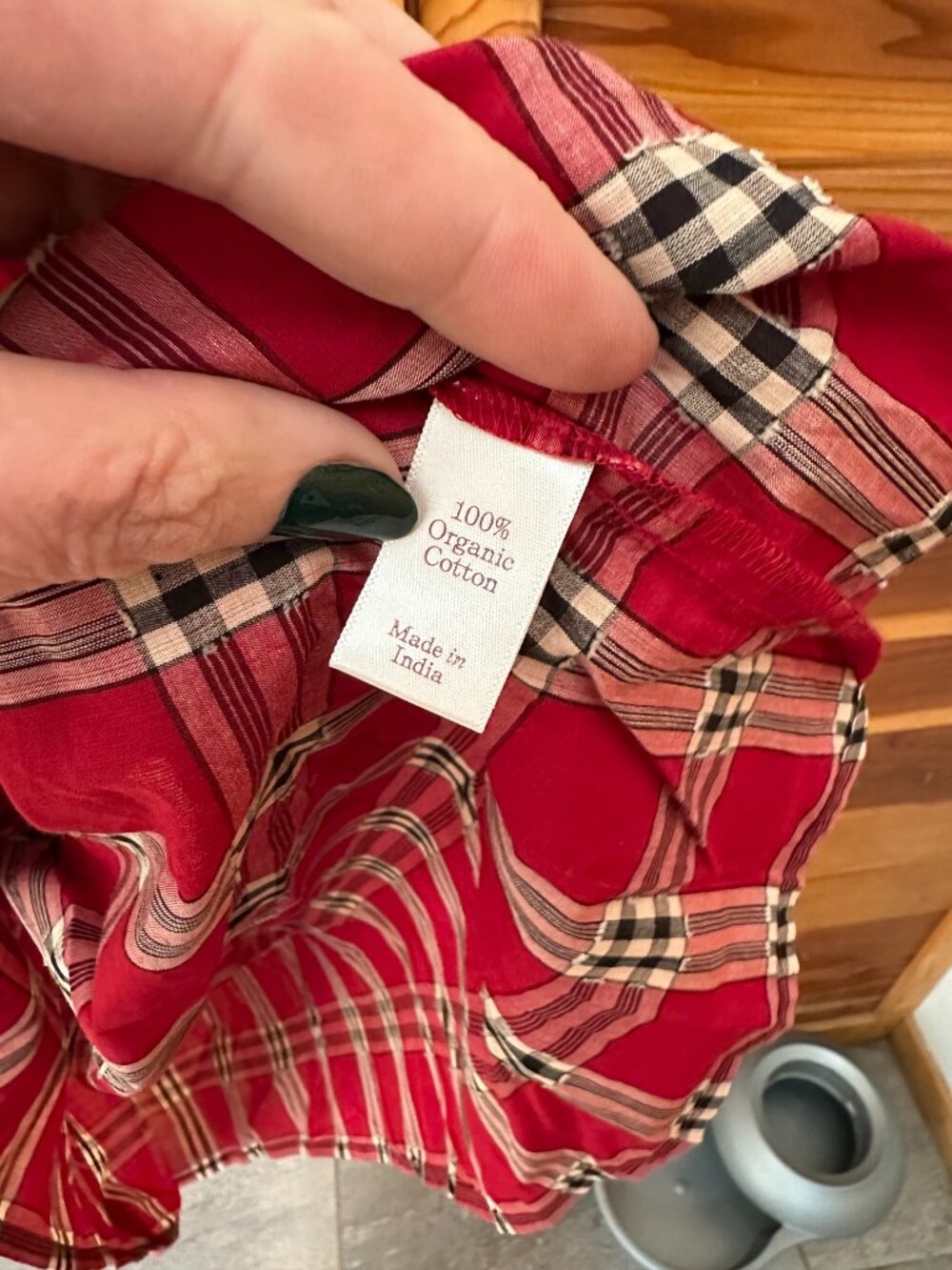 The Katrina Dress | Holiday Plaid - Picture 7 of 10